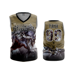869 FD Womens V-Neck Sleeveless SASQUATCHES-1