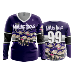 3234 FD Womens V-Neck Longsleeve THE-NATURE-BOYS-1