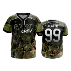 3454 FD MENS 2 BUTTON SCOOP NECK CL POP-SLO-CAMOCREW