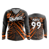 3452 FD Womens V-Neck Longsleeve POP-SLO-RAMPAGE