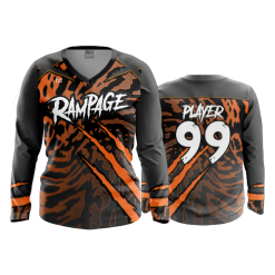 3452 FD Womens V-Neck Longsleeve POP-SLO-RAMPAGE