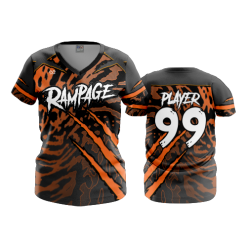 3452 FD Womens V-Neck POP-SLO-RAMPAGE