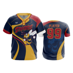 3449 FD MENS 2 BUTTON SCOOP NECK CL POP-SLO-STINGERS