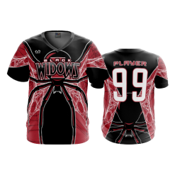 3448 FD Sport V-Neck MENS POPSLO-BLACK-WIDOWS