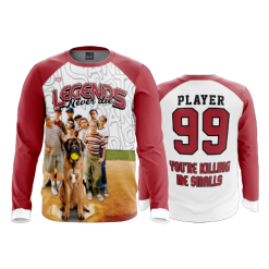 3447 FD Long Sleeve MENS POPSLO-LEGENDS-NEVER-DIE