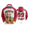 3447 FD Hoody POPSLO-LEGENDS-NEVER-DIE