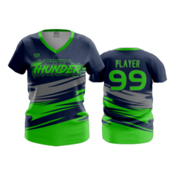 2821 FD Womens V-Neck LICKING-COUNTY-THUNDER-1