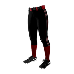 3474 FD Girls Fastpitch Pant CL LASERS-08-RED-1