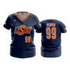 2909 FD Womens V-Neck LASERS-ORANGE-2023-1