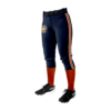 2909 FD Girls Fastpitch Pant CL LASERS-ORANGE-2023-1