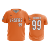 2909 FD MENS 2 BUTTON SCOOP NECK CL LASERS-ORANGE-2023-MENS