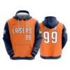 2909 FD Hoody LASERS-ORANGE-NAVYSLV