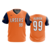 2909 FD Sport V-Neck MENS LASERS-ORANGE-NAVYSLV