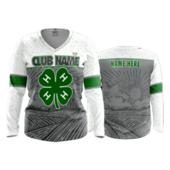 1258 FD Womens V-Neck Longsleeve FOUR-H-FARM
