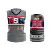 1258 FD Womens V-Neck Sleeveless HSW-TRUCKING-1