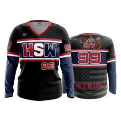 1258 FD Womens V-Neck Longsleeve HSW-TRUCKING-2