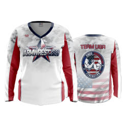 1973 FD Womens V-Neck Longsleeve TEAM-USA-ARMWRESTLING-2