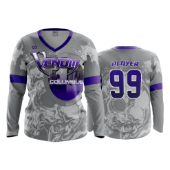 3468 FD Womens V-Neck Longsleeve VENOM-1