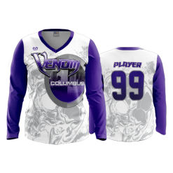 3468 FD Womens V-Neck Longsleeve VENOM-2