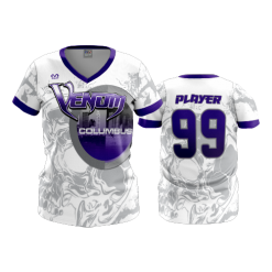3468 FD Womens V-Neck VENOM-2