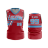 3481 FD Womens V-Neck Sleeveless CLARK-COUNTY-LEGENDS-2