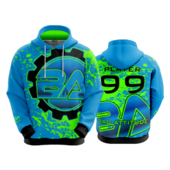 3469 FD Hoody BAD-ATTITUDE-1-FLO INK + $5