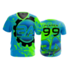 3469 FD Sport V-Neck MENS BAD-ATTITUDE-1-FLO INK + $5