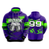 869 FD Hoody BDBK-1-FLO INK + $5