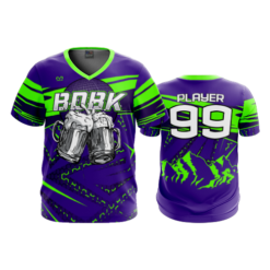 869 FD Sport V-Neck MENS BDBK-1-FLO INK + $5