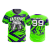 869 FD Sport V-Neck MENS BDBK-2-FLO INK + $5