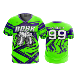 869 FD Sport V-Neck MENS BDBK-2-FLO INK + $5