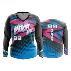 1255 FD Womens V-Neck Longsleeve SMACK-MY-PITCH-UP-1