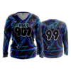 1484 FD Womens V-Neck Longsleeve POLY907-1