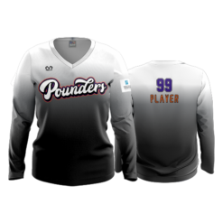 1310 FD Womens V-Neck Longsleeve POUNDERS-2022-2