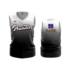 1310 FD Womens V-Neck Sleeveless POUNDERS-2022-2
