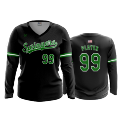 1953 FD Womens V-Neck Longsleeve SWINGERS-1