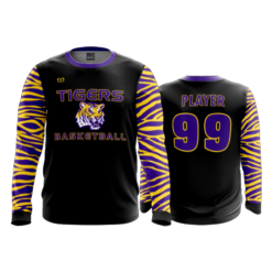 2550 FD Long Sleeve MENS MCCLAIN-TIGERS-BASKETBALL