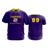 2550 FD Quarter Zip SS - Ribbed Collar - CL MCCLAIN-TIGERS-BASKETBALL