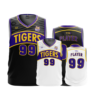 2550 CL FULL DYE CUSTOM REVERSIBLE MENS JERSEY MCCLAIN-TIGERS-BASKETBALL