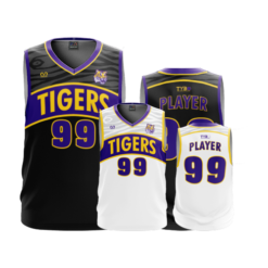 2550 CL FULL DYE CUSTOM REVERSIBLE MENS JERSEY MCCLAIN-TIGERS-BASKETBALL