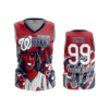 3482 FD Womens V-Neck Sleeveless PITCHIN-HEAT-WARRIORS-1