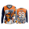 3482 FD Womens V-Neck Longsleeve PITCHIN-HEAT-WARRIORS-2