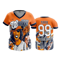 3482 FD Womens V-Neck PITCHIN-HEAT-WARRIORS-2