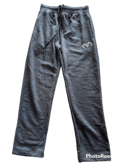 Terry Fleece Black Heather Lounge Sweats