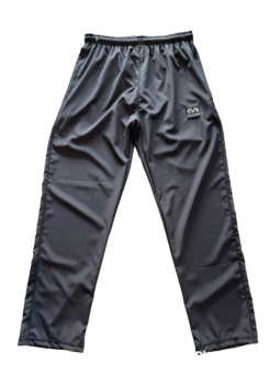 MICROFIBER BLACK COACHES PANT