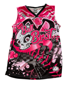 Girl's Ball Brat Sleeveless Pink