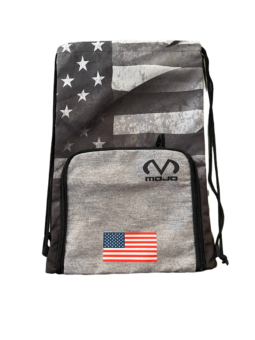 Cinch Sack Black/Grey Flag