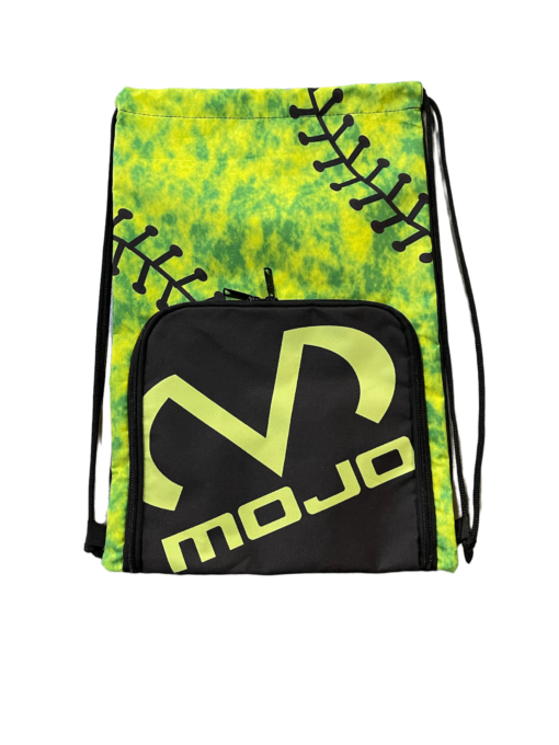 Cinch Sack Neon Green Softball