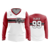 3486 FD Womens V-Neck Longsleeve BUCKEYE-BOMB-SQUAD-2