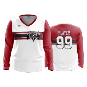 3486 FD Womens V-Neck Longsleeve BUCKEYE-BOMB-SQUAD-2
